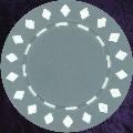 Grey Diamond design chip 11.5gm